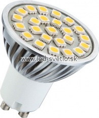 LED24 SMD 5050 GU10 4W-CW