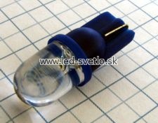 A-�iarovka LED 12V W5W W2,1x9,5d celoskl.modr�-sada 2ks